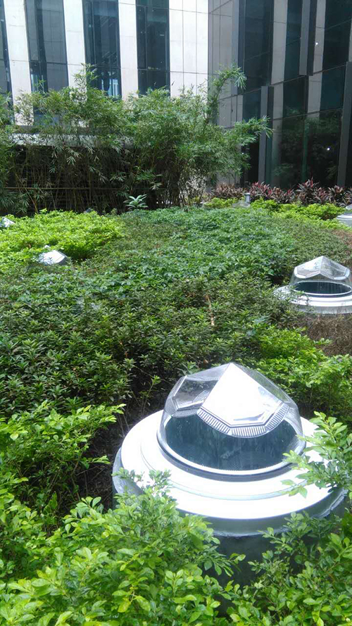 導光管日光照明系統綠化帶應用-www.846948.com